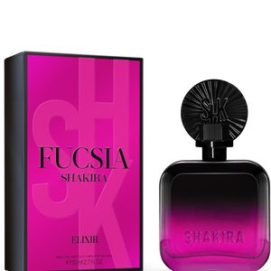 Fucsia Elixir (Shakira) - 80ml | R$ 232,00 - misturando frutas vermelhas, flores delicadas e fundo de cacau, Fucsia Elixir entrega uma fragrância moderna que equilibra doçura e sofisticação