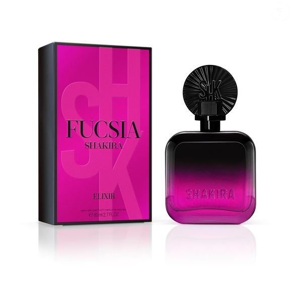 Fucsia Elixir (Shakira) - 80ml | R$ 232,00 - misturando frutas vermelhas, flores delicadas e fundo de cacau, Fucsia Elixir entrega uma fragrância moderna que equilibra doçura e sofisticação
