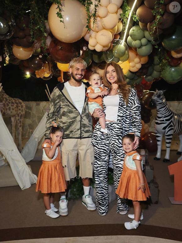Maria Alice, Maria Flor e José Leonardo são filhos de Zé Felipe e Virginia Fonseca