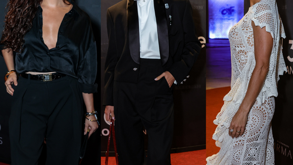 Bruna Marquezine de smoking, Sabrina Sato de crochê e Sophie Charlotte de decote profundo! +50 looks de famosas em evento de cinema no Rio de Janeiro