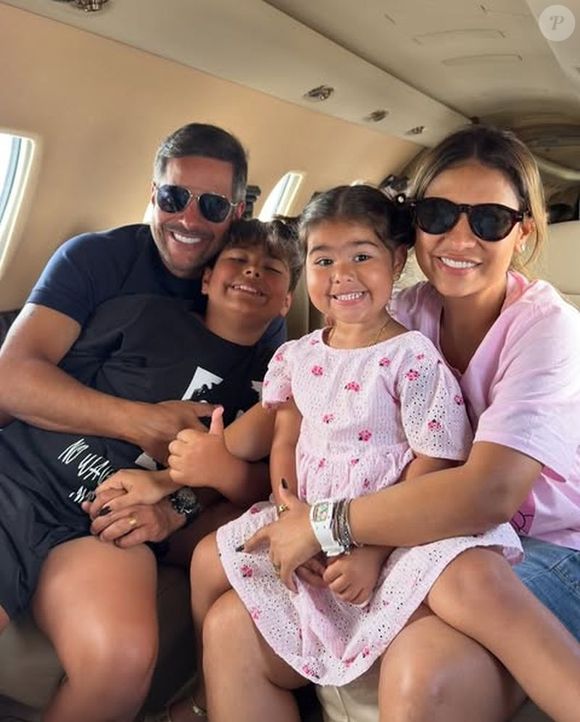 Simone Mendes e Kaká Diniz são pais de Henry e Zaya