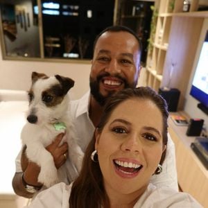 Bebê arco-íris de Tati Machado, o pequeno Rafael é fruto da nova gravidez da apresentadora com Bruno Monteiro. O nome foi escolhido em uma conversa entre o casal