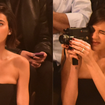 Com lente Canon 8.5 e zoom 25.5mm embutida: quanto custa essa câmera filmadora vintage da Bruna Marquezine? Item tech da atriz rouba a cena em desfile da marca de Sasha Meneghel