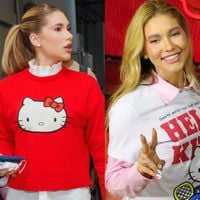 Virgínia Fonseca: sequência de looks infantis com estampa Hello Kitty tinha marketing oculto que quase ninguém percebeu
