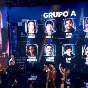 O grupo A do 'Dança dos Famosos 2026' é formado por Bianca Andrade, Leo Foguete, Pedro Scooby e Ticiane Pinheiro