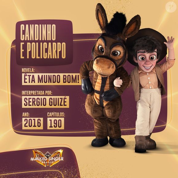 Web especula quem são os mascaradas por trás de Candinho e Policarpo no 'The Masked Singer 2025'