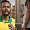 ‘Tenho sua atenção agora?': modelo que ganhou curtida 'sem querer' de Neymar posa de chuteira e calcinha, e reage a comentário sobre casamento do jogador com Bruna Biancardi