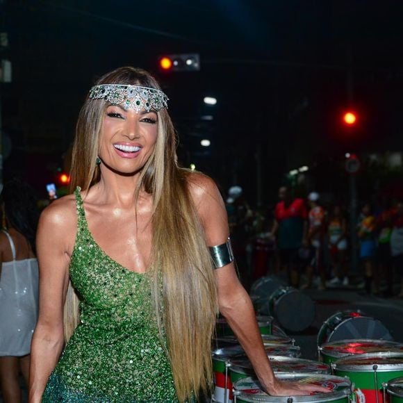 Carnaval 2025 com Patrícia Poeta: o enredo da Grande Rio será uma homenagem ao Pará, neste ano.