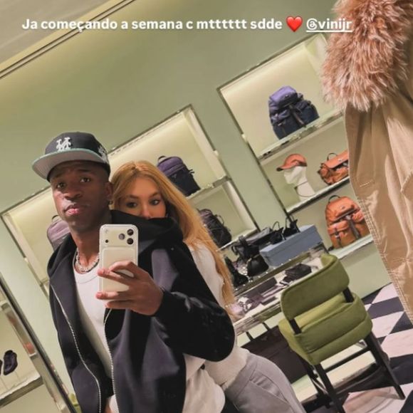 Virgínia e Vini Jr. vêm trocando declarações de amor nas redes sociais