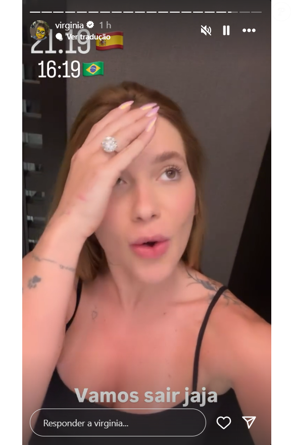 Anel brilhante ou novo romance? Virgínia Fonseca movimenta redes e aumenta rumores sobre Vini Jr.