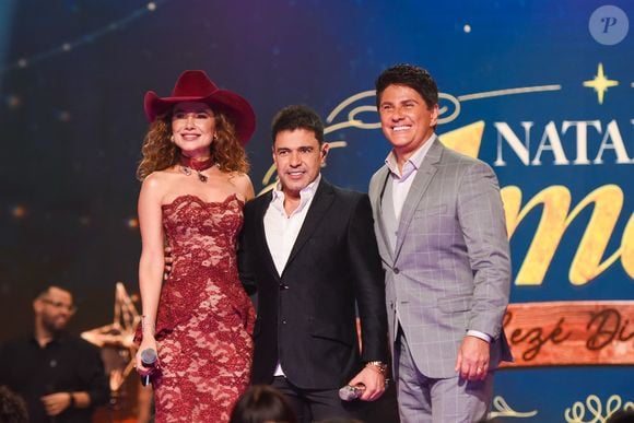 Outra convidada do show de Zezé Di Camargo foi Paula Fernandes, amiga de longa data do sertanejo