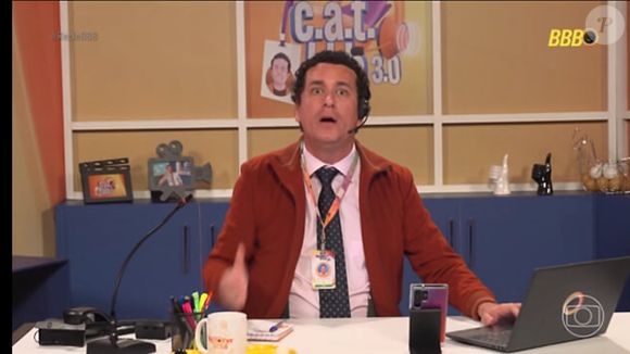 Rafael Portugal no 'CAT BBB': internautas aclamam humorista em retorno ao reality