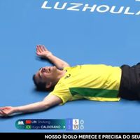 Quem é Hugo Calderano, jogador de tênis de mesa que fez história com título inédito e desbancou nº 1 do ranking mundial?