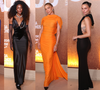 Grazi Massafera com vestido laranja de cauda, Isis Valverde de costas nuas e mais! 19 fotos dos looks da première de 'Corrida dos Bichos'