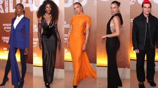 Grazi Massafera com vestido laranja de cauda, Isis Valverde de costas nuas e mais! 19 fotos dos looks da première de 'Corrida dos Bichos'