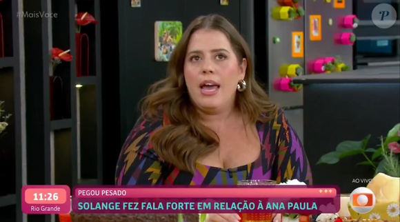 Tati Machado: ‘Essa frase me pega em um lugar mais difícil ainda, de tudo que aconteceu na minha vida. E eu também não tive essa oportunidade, né?’
