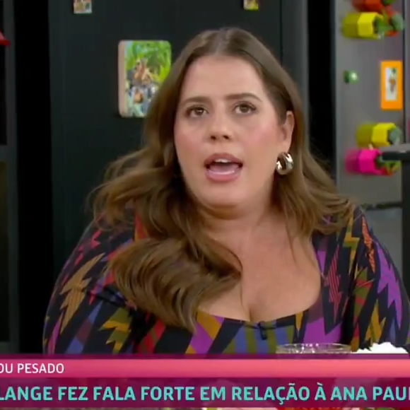 Tati Machado: ‘Essa frase me pega em um lugar mais difícil ainda, de tudo que aconteceu na minha vida. E eu também não tive essa oportunidade, né?’