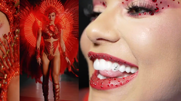 Após coleira polêmica, Virgínia Fonseca usa piercing no dente para Vini Jr. e fantasia de LED de 15 kg na Grande Rio 2026; aos detalhes (e fotos!)