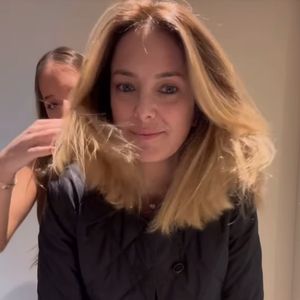 Cabelo de Ticiane Pinheiro foi feito pela filha Rafaella Justus