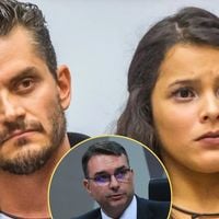 De casal a inimigos no 'Big Brother' e agora aliados na política: campeã da 17ª edição, Emilly Araújo defende Flávio Bolsonaro, candidato apoiado por Marcos Harter, expulso do reality após indícios de agressão contra a gaúcha