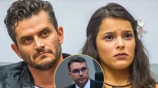 De casal a inimigos no 'Big Brother' e agora aliados na política: campeã da 17ª edição, Emilly Araújo defende Flávio Bolsonaro, candidato apoiado por Marcos Harter, expulso do reality após indícios de agressão contra a gaúcha