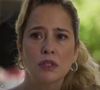 Lígia (Palomma Duarte) abre o jogo para Beto (Pedro Novaes) sobre passado turbulento com Raimundo (Danton Mello)