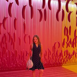 Rafaella Justus também já usou a tendência de poá, atemporal, que nunca sai de moda, nesse vestido bem fresquinho para o verão.