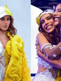 Famosos, pedido de votos para o 'BBB 26' e broncas na equipe: ensaio de Carnaval da Anitta em São Paulo dá o que falar na web