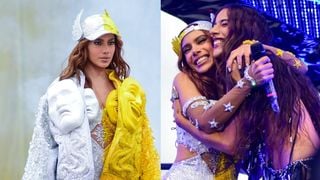 Famosos, pedido de votos para o 'BBB 26' e broncas na equipe: ensaio de Carnaval da Anitta em São Paulo dá o que falar na web