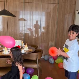 Simone ganhou uma festa de aniversário surpresa dos filhos