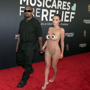 Kanye West e Bianca Censori causaram na chegada ao Grammy 2025