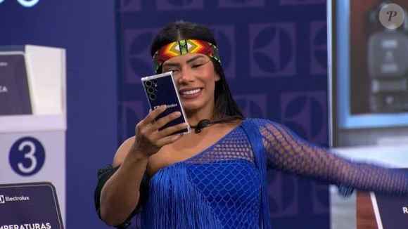 Mais votada no Confessionário, Marciele se livrou do Paredão na Prova Bate e Volta