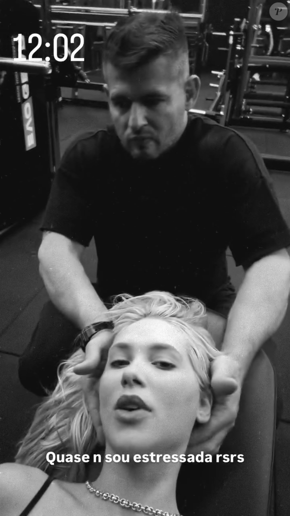 Virgínia Fonseca fez a revelação enquanto ganhava uma massagem de seu personal trainer