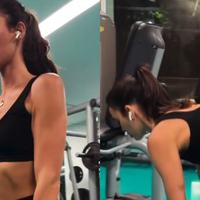 Em busca do 'shape de antes do Carnaval', Bruna Marquezine exibe elasticidade em treino para glúteo e coxas