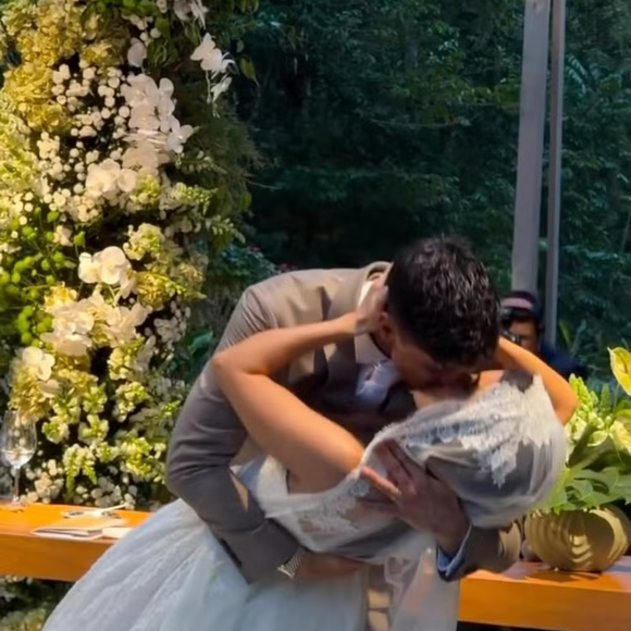 Cinco dias após o casamento, Gabriel Medina e Isabella Arantes perderam o bebê que esperavam. De acordo com o ge, a gestação não avançou na fase fetal e a confirmação aconteceu após o exame morfológico de três meses