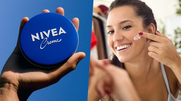 Clássico das penteadeiras brasileiras, as possibilidades de uso do famoso creme Nivea da lata azul parecem não ter fim