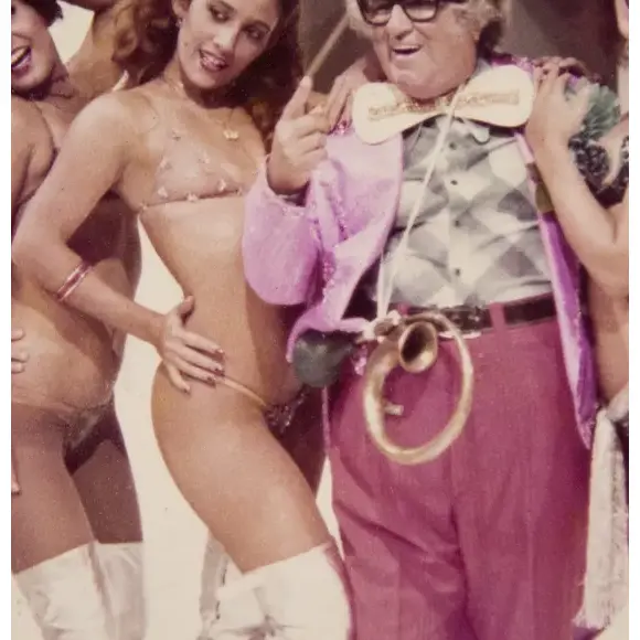 Rita Cadillac e Chacrinha