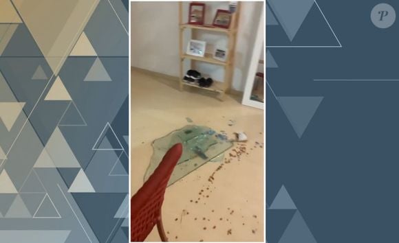 A ex de Cartolouco teve seu apartamento quebrado pelo influencer, que também a teria queimado com cigarro
