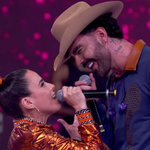 Wanessa Camargo e Luan Pereira roubaram a cena pelo clima de intimidade entre eles