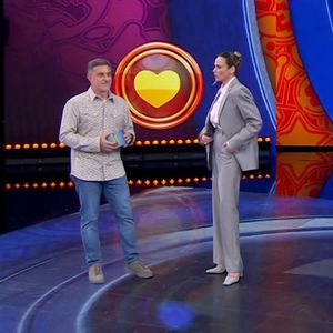 Ana Paula Renault esteve no 'Domingão' com Luciano Huck após sair do 'BBB 26'