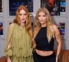 Marina Ruy Barbosa e Luísa Sonza posaram juntas no camarim
