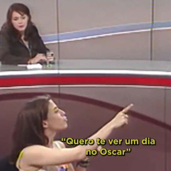 Fernanda Torres no 'Roda Viva': a atriz já protagonizou uma situação inusitada durante o programa "Roda Viva", em 1998.