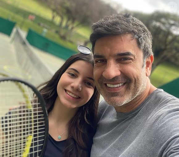 Maria Zurita Guedes é ‘abençoada pelo pai que ela tem. O melhor pai do mundo!’, postou Ana Hickmann sobre a enteada