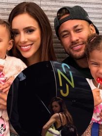 Luxo na Copa! Bruna Biancardi embarca com os filhos de Neymar em jatinho personalizado do craque e detalhes roubam a cena