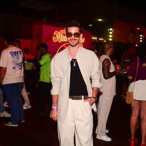 João Guilherme esbanjou estilo no show de despedida da turnê Numanice, de Ludmilla