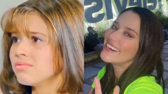 Yulianna Peniche (Alícia Montalbán): uma das personagens mais dramáticas da novela hoje trabalha tanto em novelas quanto como apresentadora
