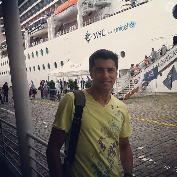 Alberto Cowboy participava de eventos com outros famosos constantemente