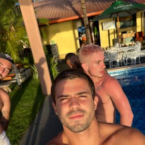 Lucca Picon esteve presente na festa de João Guilherme na Fazenda Talismã, em fevereiro deste ano