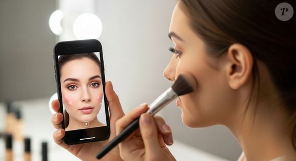 Os chamados 'AI glam makeup prompts' são descrições completas que orientam geradores de imagem a criar retratos realistas