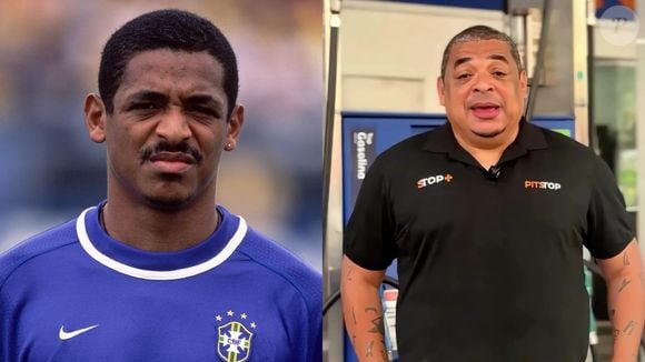 Vampeta passou por grande mudança no corpo durante os anos